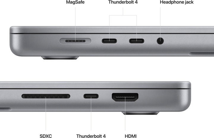 Produktbild Apple MacBook Pro – 2023 (16", M2 Pro, 32 GB, 512 GB, CH)