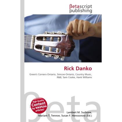 Rick Danko, Fachbücher