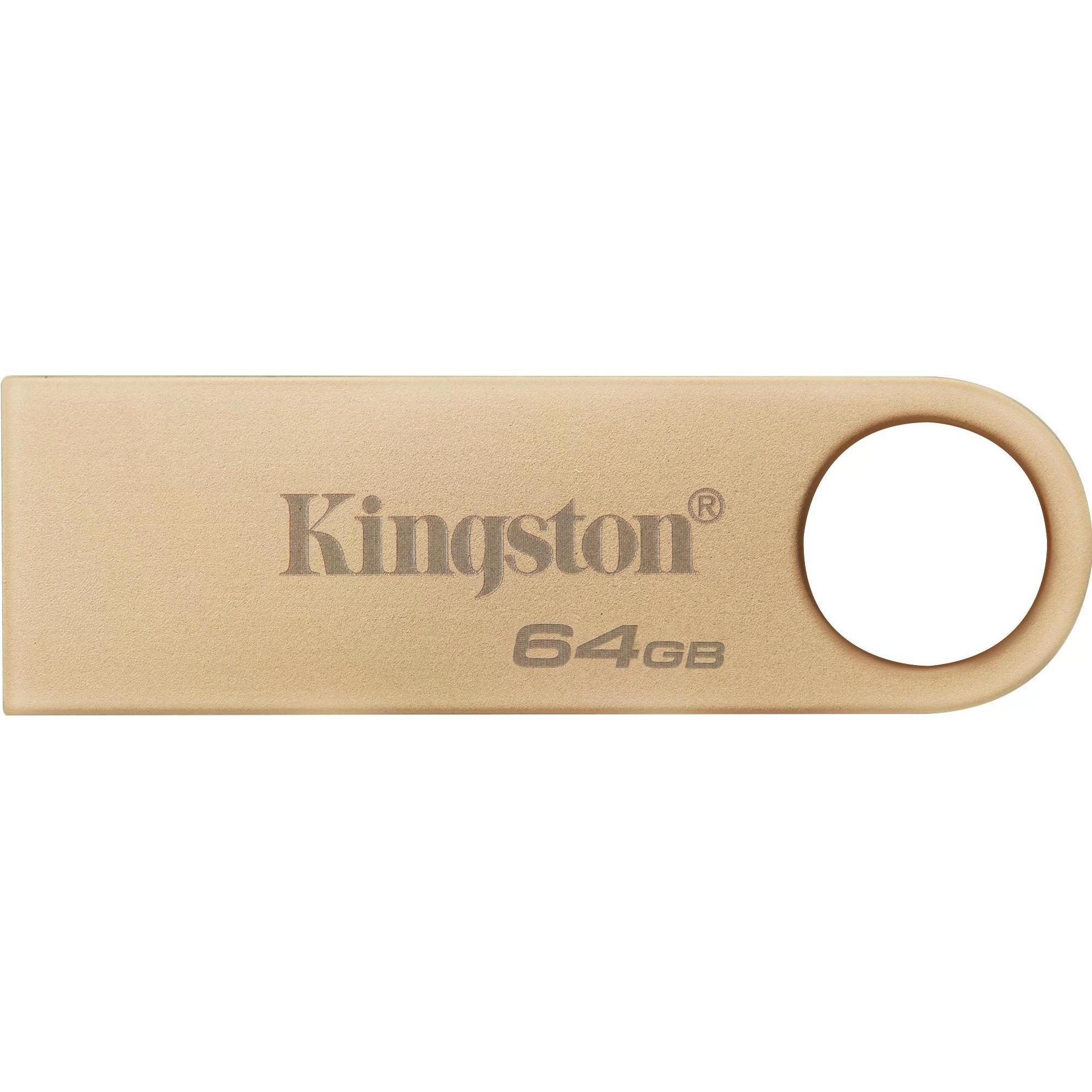 Kingston DataTraveler SE9 G3 (64 GB, USB 3.2, USB-A), USB Stick, Gold