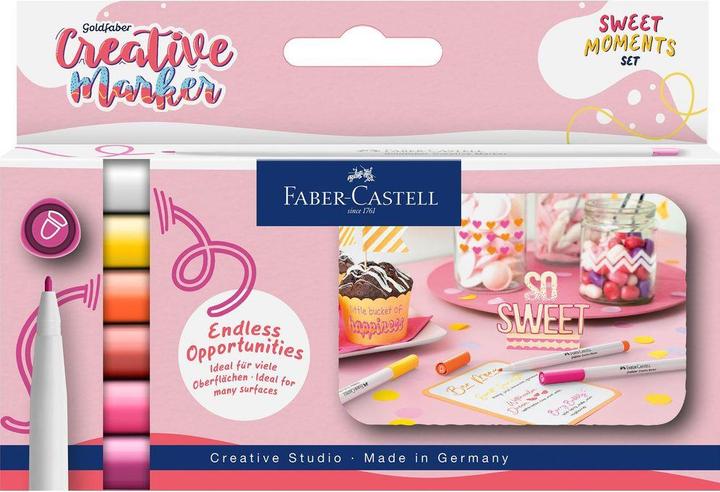Image du produit Faber-Castell Creative Marker Gofa 1.5. 6er Etui Sweet Moments (6x)