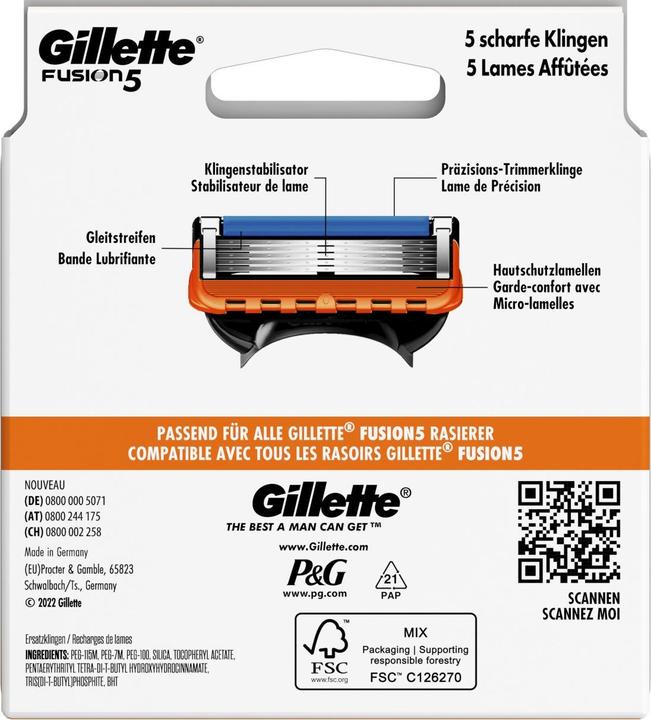 Immagine prodotto Gillette Fusion5 (12 x)