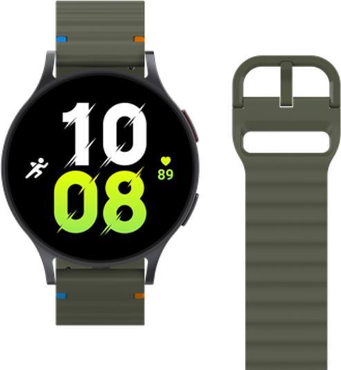 Actual product image Just in Case ActiveFlex Strap - Galaxy Watch 20mm - Khaki (20 mm, Silicone)