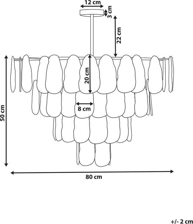 Image du produit Beliani Osmore (80 cm)
