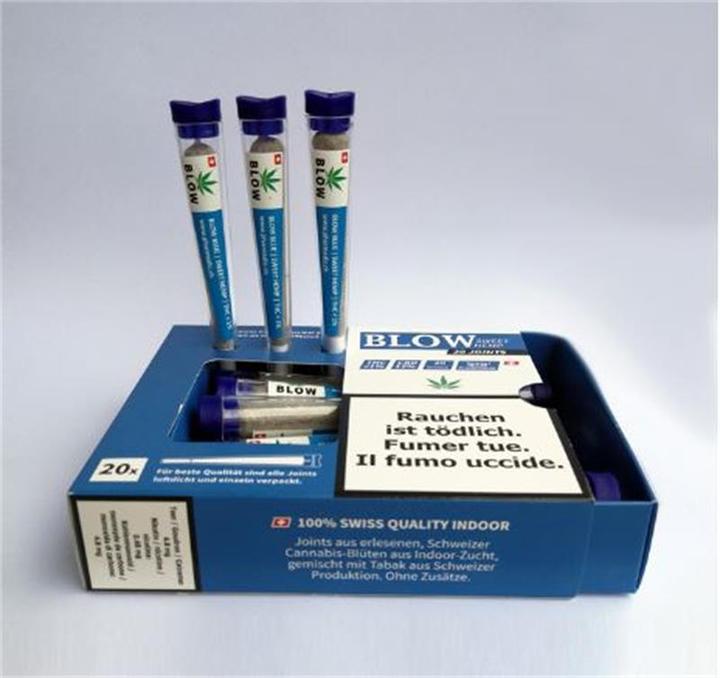 Immagine prodotto Blow CBD Joint BLUE Next Generation (Interno)