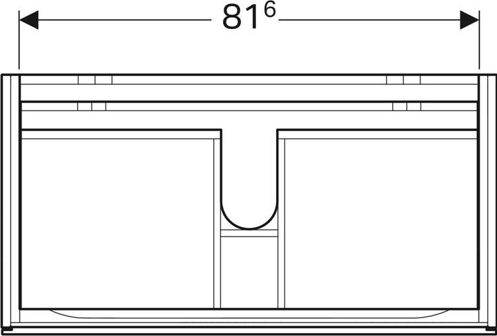 Produktbild Geberit 500.509.00.1 (88 x 46 x 53 cm)