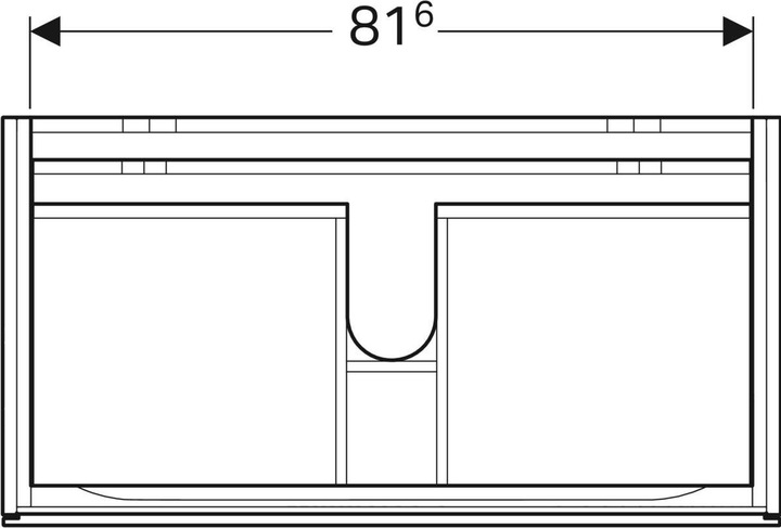 Actual product image Geberit 500.509.00.1 (88 x 46 x 53 cm)