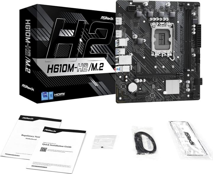 Produktbild AsRock Płyta główna H610M-H2/M.2 (LGA 1700, Intel H610, mATX)