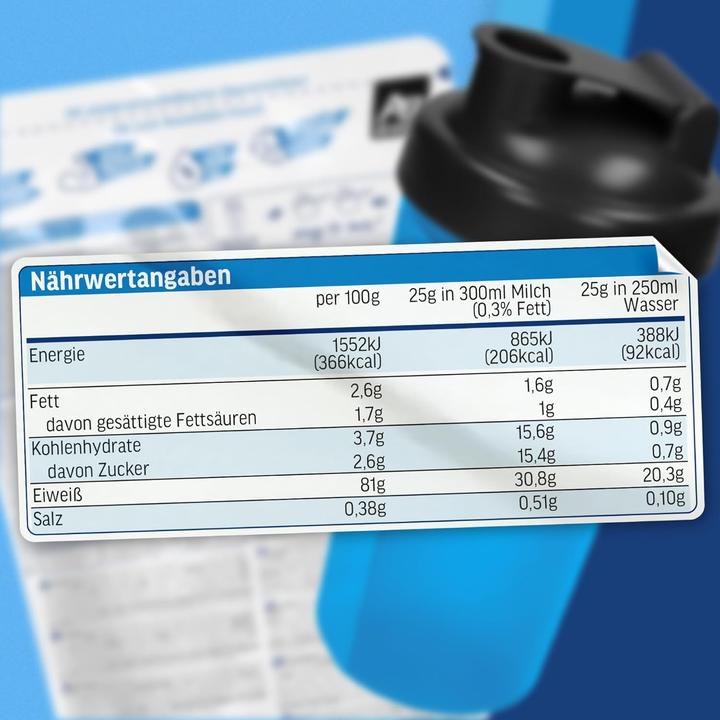 Nährwerte und Zutaten All Stars Hy-Pro Protein Shake (400 g, 1 x, Vanille)