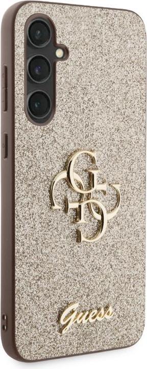 Produktbild Guess GUHCS23FEHG4SGD S23 FE S711 złoty/gold hardcase Glitter Script Big 4G (Samsung Galaxy S23 FE)