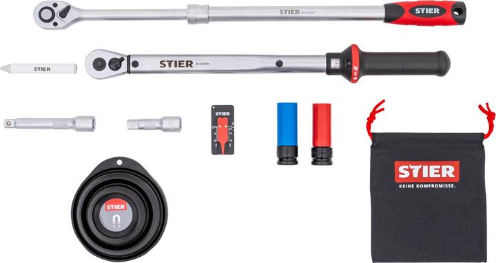 Stier Kit de montage de roue (1/2", 40 Nm, 200 Nm)