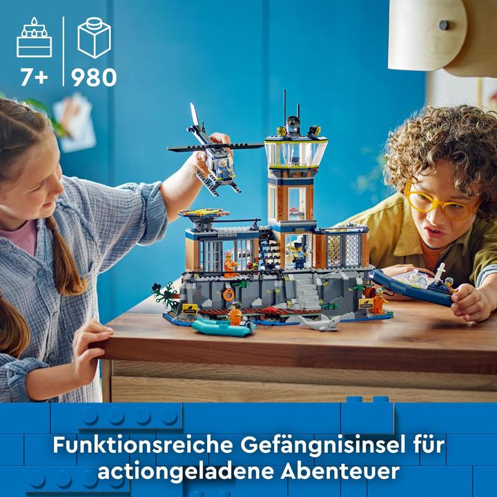 Produktbild LEGO Polizeistation auf der Gefängnisinsel (60419, LEGO City)