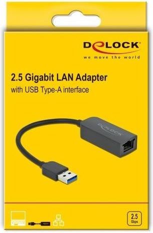 Immagine prodotto Delock Adattatore 66646 (USB 3.2, RJ45 2.5 Gigabit Ethernet (1x))