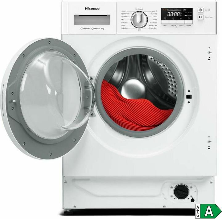 Actual product image Hisense WF3M841BWIES (8 kg, Left)