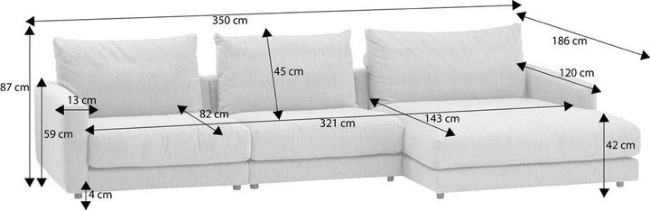 Produktbild Pure Home Lifestyle Paradies-8011 (Ecksofa)