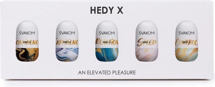 Immagine prodotto Svakom Hedy X Masturbator 5-Pack Mixed Textures