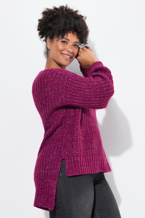 Image du produit Janet & Joyce Pullover, oversized, V-Ausschnitt (54)
