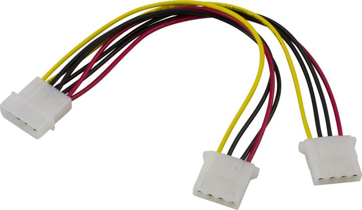 Actual product image Deltaco DEL-114 - Cable - 4-pole