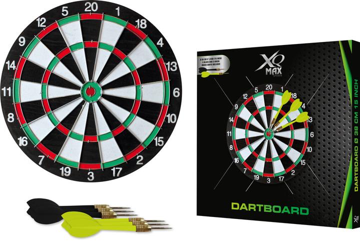 Productafbeelding XQ Max Dartbord incl. 6 dartpijlen