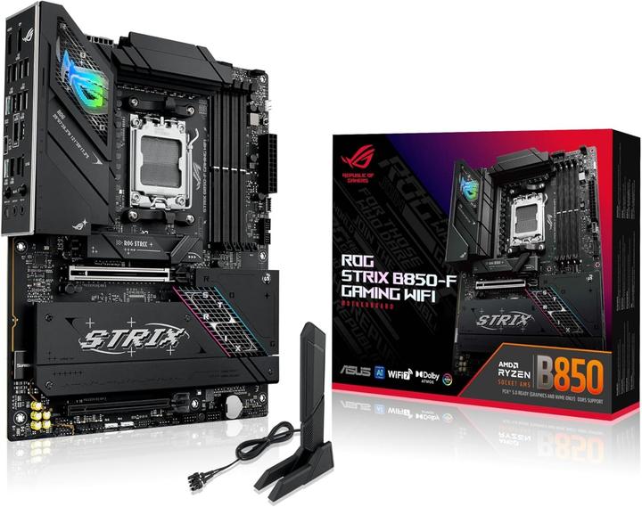 Actual product image ASUS ROG STRIX B850-E GAMING WIFI (AM5, AMD B850, ATX)