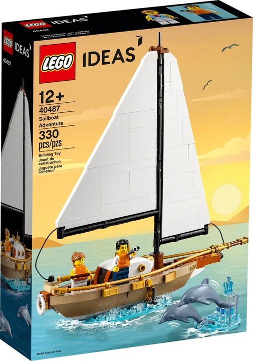 Immagine prodotto LEGO Avventura in barca a vela (40487, LEGO Ideas)