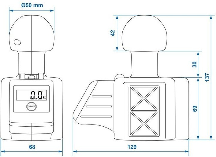 Image du produit ProPlus Balance à timon numérique