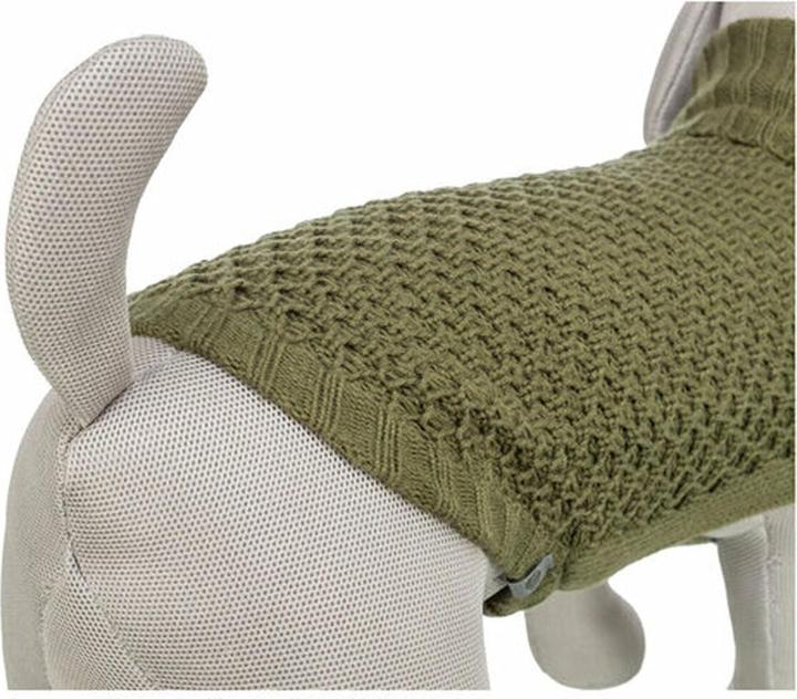 Actual product image Trixie Norwood pullover, M: 45 cm, olive green (M, Dog jumper)