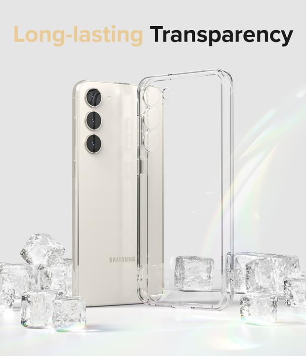 Produktbild Ringke Fusion case for Samsung Galaxy S23+ transparent (Samsung Galaxy S23+)