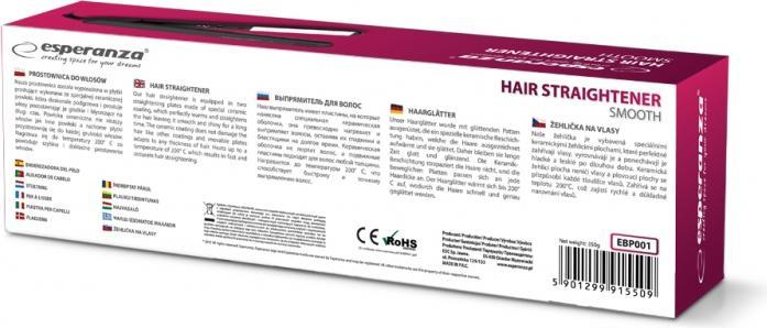 Immagine prodotto Esperanza Pinze per capelli EBP001 (Piastra per capelli)