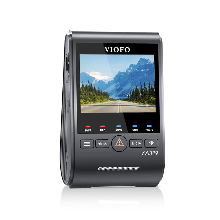 Viofo A329S 1CH (Front + GPS + CPL) (Eingebautes Mikrofon, GPS-Empfänger, Bluetooth, WLAN, Beschleunigungssensor, 4K)