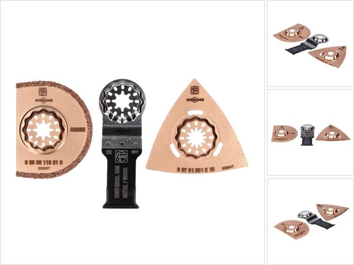 Actual product image Fein Accessory set Combo Starlock, 3 pieces