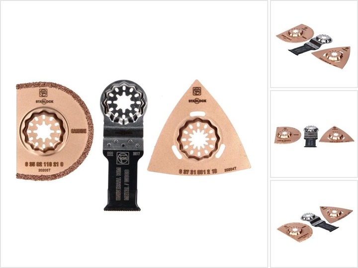 Produktbild Fein Zubehörset Combo Starlock, 3-teilig
