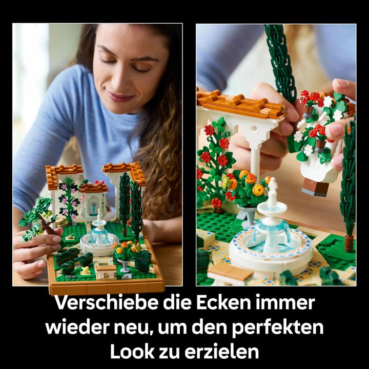 Image du produit LEGO Springbrunnen Garten (10359, LEGO Icons)