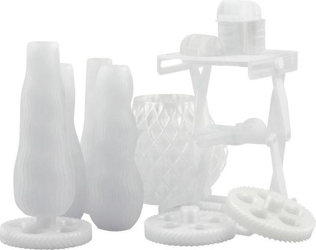 Produktbild Polymaker PC01001 PolyLite Filament PC (Polycarbonat) hohe Steifigkeit, hitzebes (PC, 1.75 mm, 1000 g, Transparent)