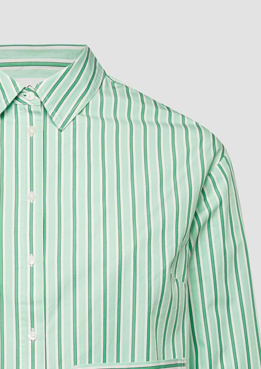 Immagine prodotto s.Oliver Bluse Verkürzte Popeline-Bluse im Relaxed Fit (46)