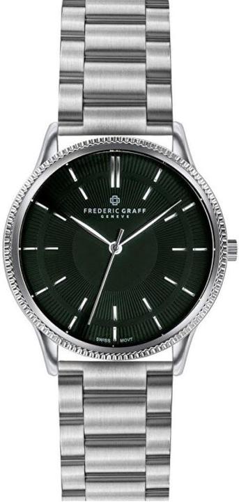 Frederic Graff Broad Peak Silver Double Buckle Watch FBX-4220 (M)