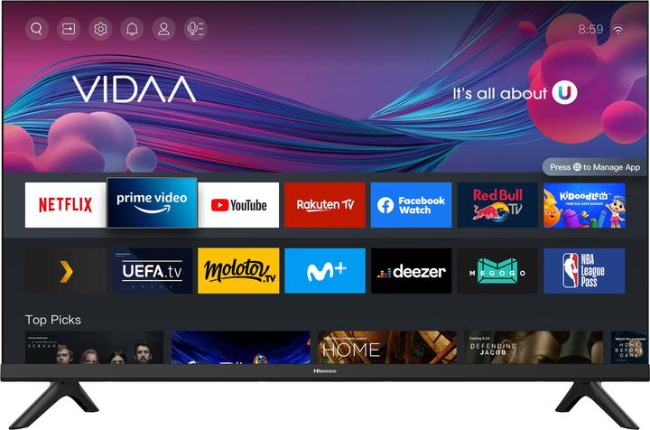 Produktbild Hisense 32A4EG (32", LED, WXGA, 2022)