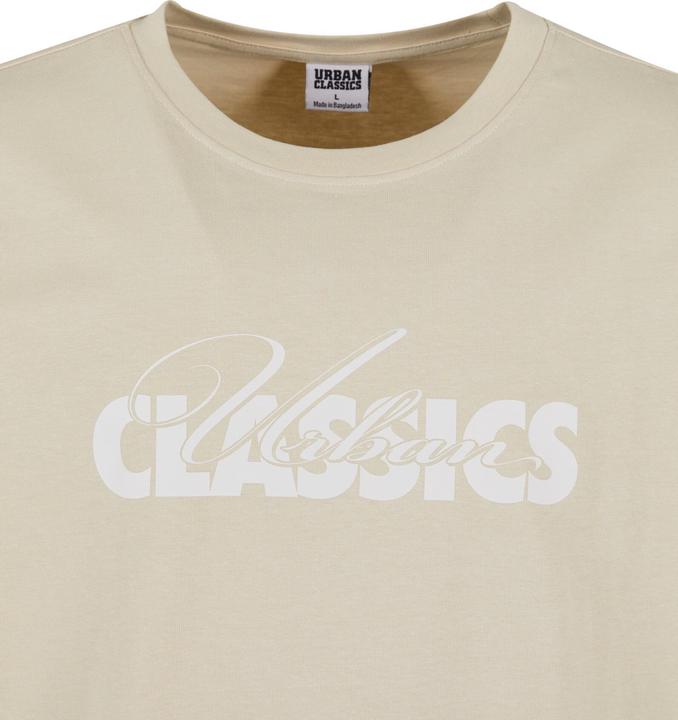 Actual product image Urban Classics UC Cursive Bold Logo Heavy Oversized Tee - 171107 (L)