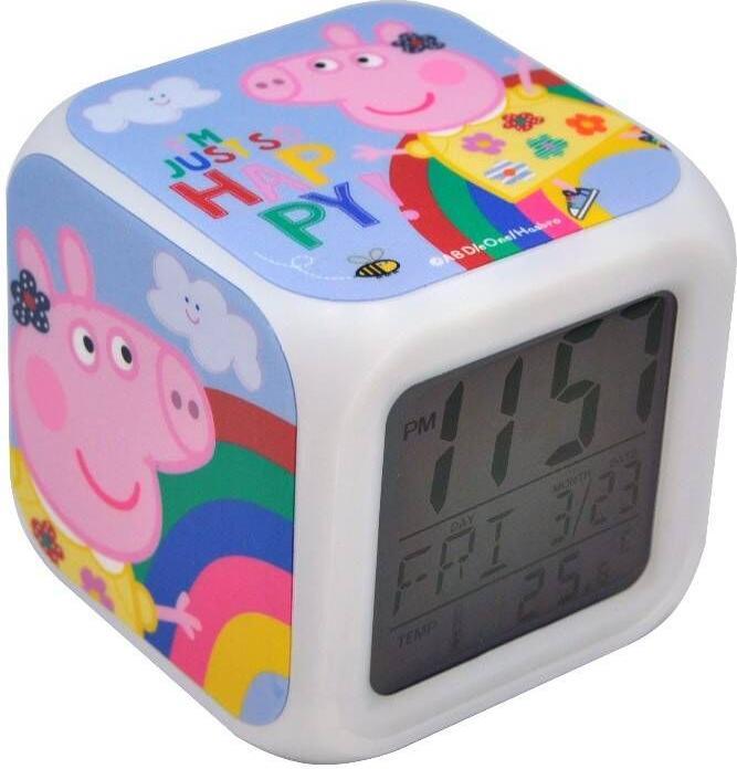 Kids Licensing Digital clock with alarm Peppa Pig PP17073