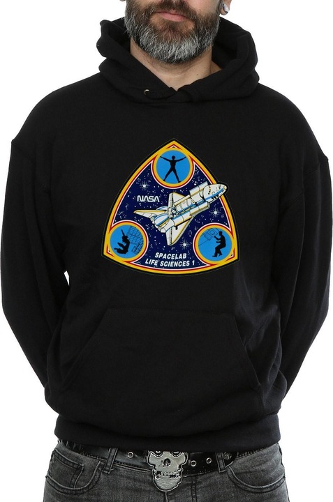 Image du produit Nasa - Sweat à capuche CLASSIC SPACELAB LIFE SCIENCE - Homme (M)
