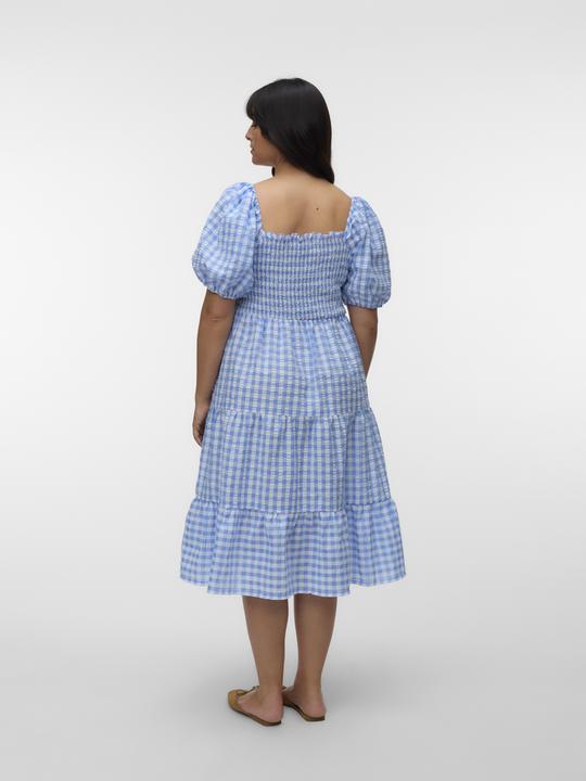 Image du produit Vero Moda VMCCARRIE Langes Kleid Gesmoktes Kleid (44)