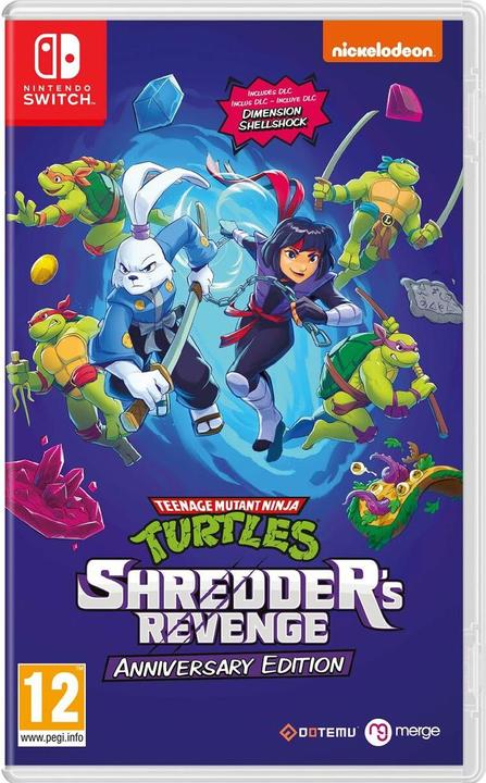 Produktbild Merge Games TMNT Shredders Revenge Anniversary Ed. SWITCH UK multi (Switch, Switch Lite, Switch OLED, EN)