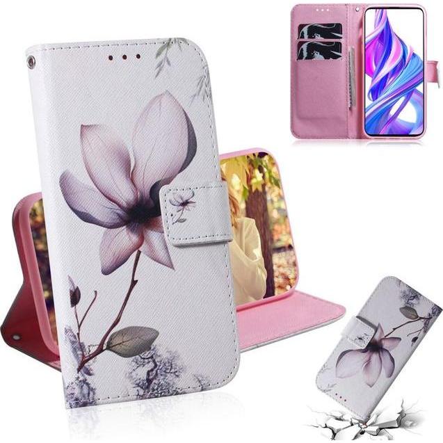 Thumbnail - MU Style Leder Bookcover Image Series (Honor 9X), Smartphone Hülle, Mehrfarbig