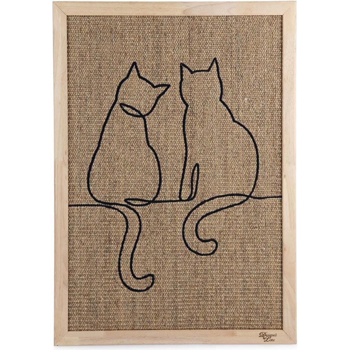 Designed by Lotte Kratzbrett (70 cm, Braun), Katzenbaum