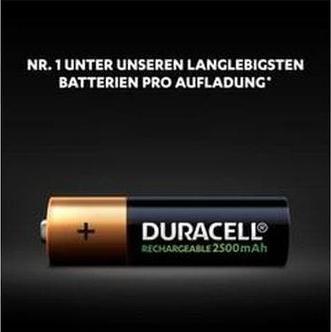 Productafbeelding Duracell Recharge Ultra (2 Pcs., AA / LR6 / Mignon / R6 / R14505, 2500 mAh)