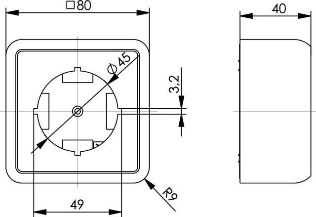 Produktbild Telegärtner Wall boxes others (Netzwerk Zubehör)