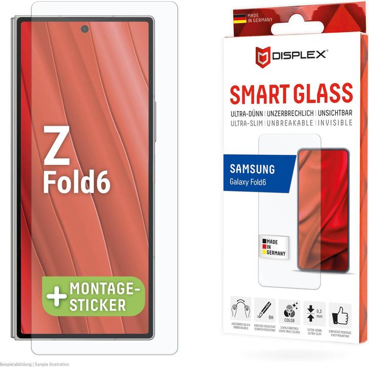 Produktbild Displex Smart Glass 2D (1 Stück, Samsung Galaxy Z Fold6)