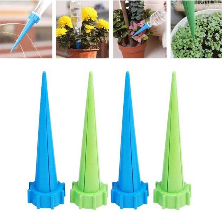 Actual product image König Design 4 pieces Automatic Watering Spikes Adjustable Watering System Garden (Irrigation balls)