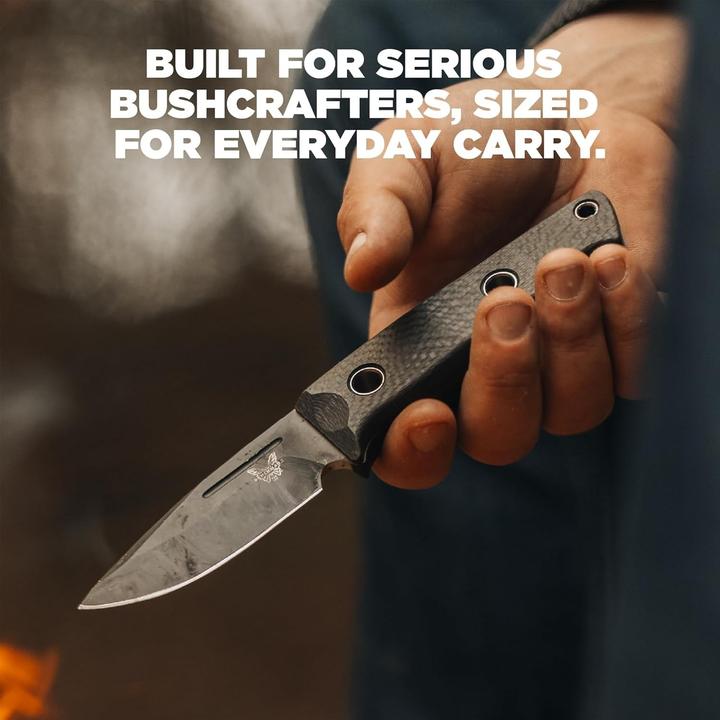 Image du produit Benchmade Mini Bushcrafter 165BK (8.59 cm)