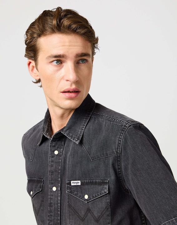 Produktbild Wrangler Jeanshemd Ss Western Shirt (M)