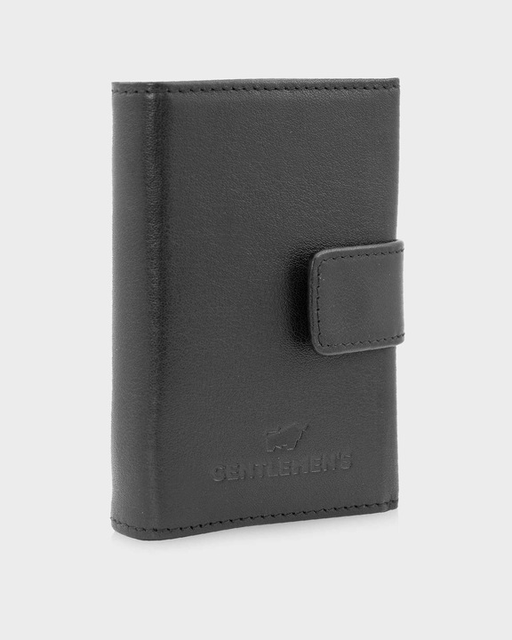 Produktbild Braun Büffel Slim Wallet x Gentlemens mit Druckknopf